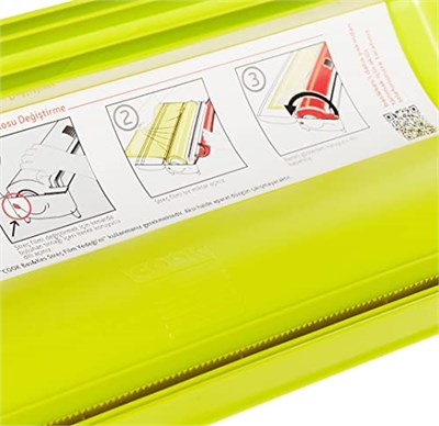 Cook Bas&Kes Streç Film Kesme Aparatı, 30 cm x 30 m, Yeşil