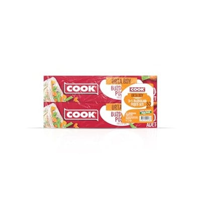 COOK Hediyeli 3+1 Orta Boy Buzdolabı Poşeti