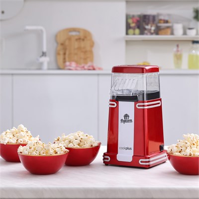 Cookplus Retro Popcorn Mısır Patlatma Makinesi Küçük
