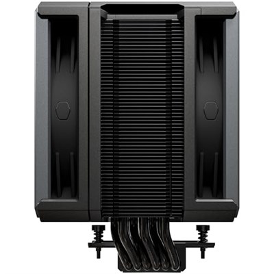 Cooler Master Hyper 612 Apex CPU hava soğutucu – 6 süper iletken ısı borusu (TDP 260 W), 2 x 120P 120 mm Mobius fan, kompakt soğutucu, RAM arızası yok – AMD ve Intel soket uyumlu