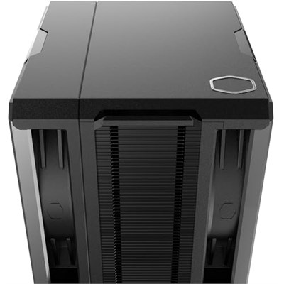 Cooler Master Hyper 612 Apex CPU hava soğutucu – 6 süper iletken ısı borusu (TDP 260 W), 2 x 120P 120 mm Mobius fan, kompakt soğutucu, RAM arızası yok – AMD ve Intel soket uyumlu