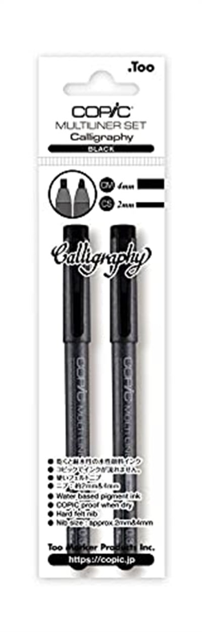 Copic Multiliner Classic Calligraphy 2 li Set (CS,CM)