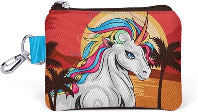 Coral High Büyük Unicornlu Bozuk Para Çantası 21767