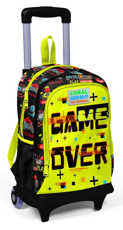 Coral High Çekçek Sırt Çanta (Işıklı Tekerlek)