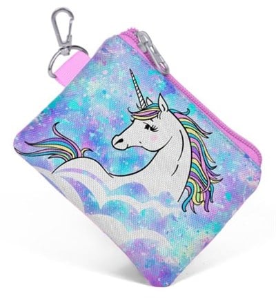 Coral High Derin Mavi Unicornlu Bozuk Para Çantası 21775