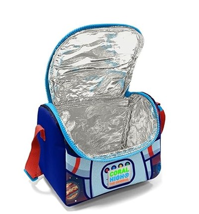 Coral High Erkek Çocuk Mavi Astronot Okul ve Piknik Beslenme Çantası