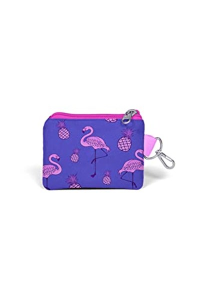 Coral High Kids Lavanta Flamingo Desenli Bozuk Para Çantası 21726