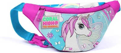 Coral High Kids Mavi Bel Çantası 22411 Polyester