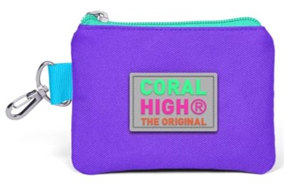 Coral High Kids Mor Renk Detaylı Bozuk Para Çantası 21834