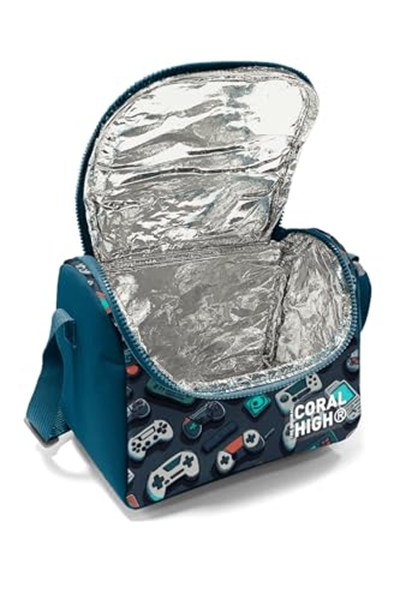 Coral High Kids Nefti Gamer Desenli Thermo Beslenme Çantası 12784