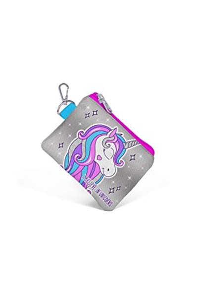 Coral High Kids Pembe Gümüş Unicornlu Bozuk Para Çantası 21758