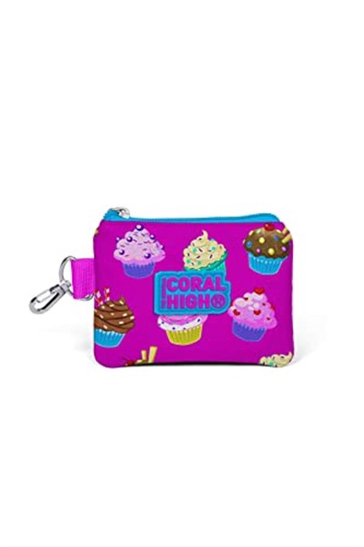 Coral High Kids Pembe Mavi Bozuk Para Çantası 21700