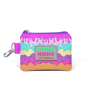 Coral High Kids Pembe Rengarenk Dondurma Desenli 21831