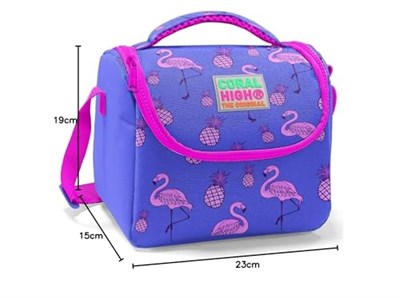 Coral High Kız Çocuk Lavanta Flamingo Okul Beslenme Çantası - Isı Yalıtımlı