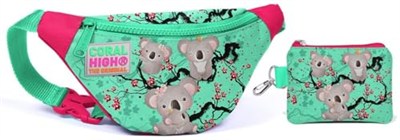 Coral High Koala Baskılı Bel Çantası Seti - Kız Çocuk