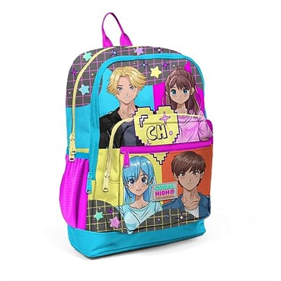 Coral High Mavi Anime İlkokul ve Günlük Sırt Çantası - Kız Çocuk