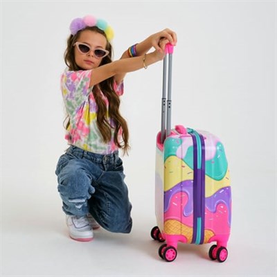 Coral High Mini Valiz, Desenli