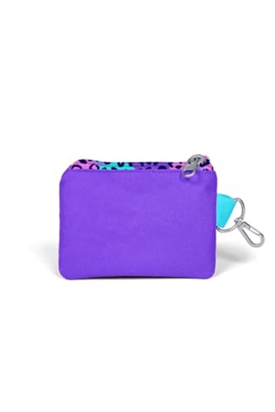 Coral High Mor Leopar Desenli Bozuk Para Çantası 21901