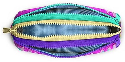 Coral High Pembe Dondurma Üç Bölmeli Kalem Çantası - Kız Çocuk