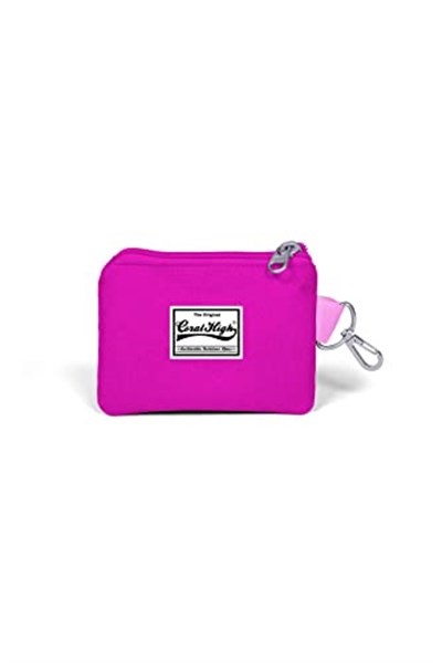 Coral High Pembe Flamingolu Bozuk Para Çantası