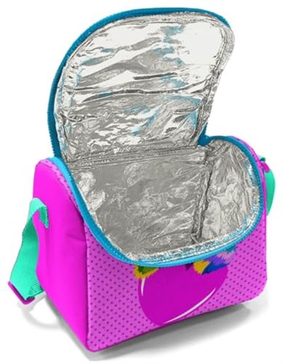 Coral High Pembe Sevimli Kedi Kız Çocuk Okul Beslenme Çantası - Thermo Yalıtımlı