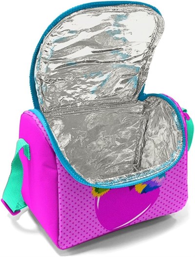 Coral High Pembe Sevimli Kedi Kız Çocuk Okul Beslenme Çantası - Thermo Yalıtımlı