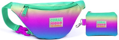 Coral High Rengarenk Bel Çantası Seti - Kız Çocuk