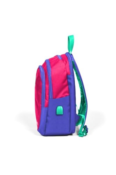 Coral High Sport Beş Gözlü Pembe Okul ve Günlük Sırt Çantası - Laptop+Tablet Bölmeli
