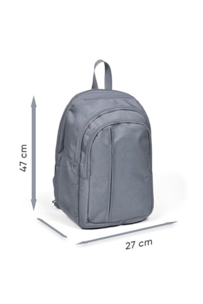 Coral High Sport Beş Gözlü Pembe Okul ve Günlük Sırt Çantası - Laptop+Tablet Bölmeli