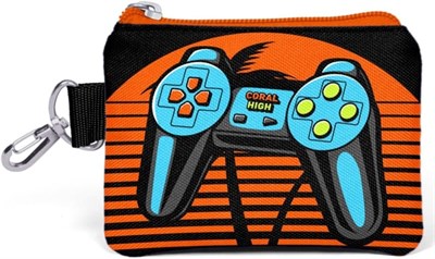 Coral High Turuncu Gamers Bozuk Para Çantası - Erkek Çocuk