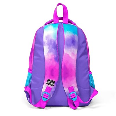 Coral High Üç Gözlü Kız Çocuk İlk ve Orta Okul Çantası - Pembe Unicorn Dondurma