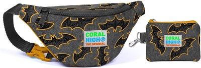Coral High Yarasa Baskılı Bel Çantası Seti - Erkek Çocuk