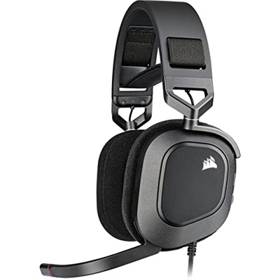 Corsair HS80 RGB USB Oyuncu Kulaklığı, Dolby 7.1 Surround, Dinamik RGB Aydınlatma, Discord Sertifikalı, Siyah (CA-9011237-EU)