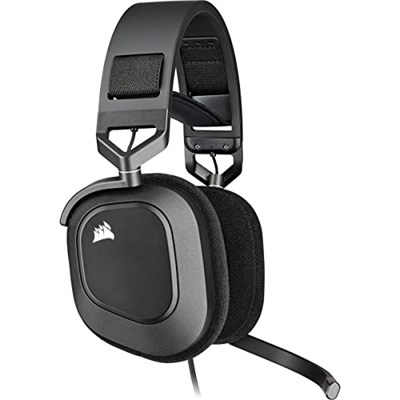 Corsair HS80 RGB USB Oyuncu Kulaklığı, Dolby 7.1 Surround, Dinamik RGB Aydınlatma, Discord Sertifikalı, Siyah (CA-9011237-EU)