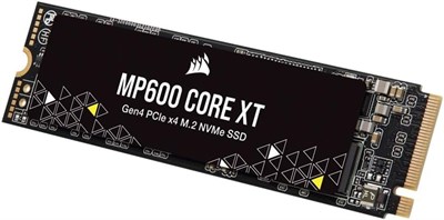 Corsair MP600 CORE XT 2TB PCIe Gen4 x4 NVMe M.2 SSD - Yüksek Yoğunluklu QLC NAND - M.2 2280 - DirectStorage Uyumlu - 5.000MB/snye kadar - PCIe 4.0 Dizüstü - Seçenekler: MP600 CORE XT (Gen4), 2TB, 1TB