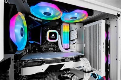 Corsair QL Serisi, iCUE QL120 RGB, 120mm, PWM, Lighting Node CORE RGB Kontrolcü Dahil, RGB Fan, 3lü Paket (CO-9050098-WW)