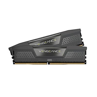 CORSAIR Vengeance DDR5 RAM 32GB (2x16GB) 6000MHz CL36 AMD Expo iCUE Uyumlu Bilgisayar Belleği - Gri (CMK32GX5M2E6000Z36), Gri