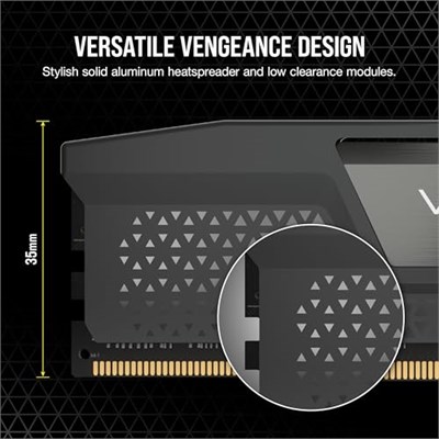CORSAIR Vengeance LPX 16GB (2X8GB) 5200Mhz DDR5 C40 1,25V Ram (CMK16GX5M2B5200Z40) - Seçenekler: 16GB (2x8GB), 16GB (1 x 16GB), 32GB (1 x 32GB)...
