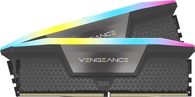 CORSAIR Vengeance RGB 32GB (2x16GB) 6000Mhz DDR5 C36 Ram AMD EXPO (CMH32GX5M2F6000Z36)