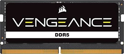CORSAIR Vengeance SODIMM DDR5 RAM 16GB (1x16GB) 5600MHz CL48 Intel XMP iCUE Uyumlu Bilgisayar Belleği - Siyah (CMSX16GX5M1A5600C48) - Seçenekler: 5200 MHz, 5600 MHz, 16GB (1x16GB), 32GB (1x32GB)