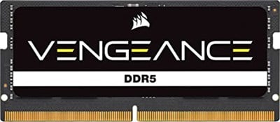 CORSAIR Vengeance SODIMM DDR5 RAM 32GB (1x32GB) 5600MHz CL48-48-48-90 1.10V Intel XMP 3.0 Dizüstü Bilgisayar Belleği - Siyah (CMSX32GX5M1A5600C48)