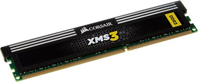 Corsair XMS3 4GB (1x4GB) DDR3 1333 MHz (PC3 10666) Masaüstü Bellek (CMX4GX3M1A1333C9)