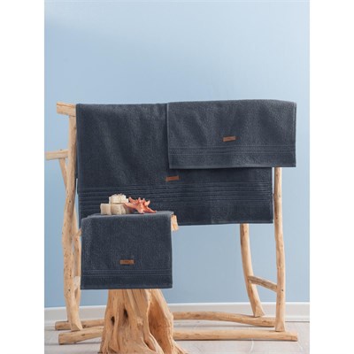 Cotton Box %100 Pamuk Wellness Havlu Seti Zen Antrasit