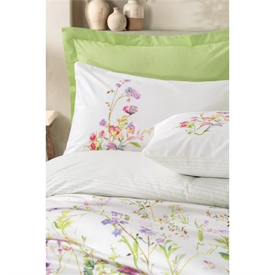 Cotton Box Çift Kişilik Nevresim Takımı Meadow Yeşil