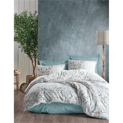 Cotton Box Çift Kişilik Nevresim Takımı Lendell Mint