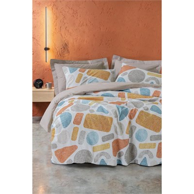 Cotton Box Çift Kişilik Nevresim Takımı Rocco Taş