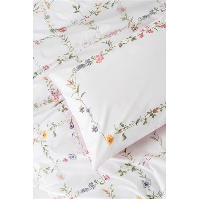 Cotton Box Çift Kişilik Nevresim Takımı Trellis Pembe