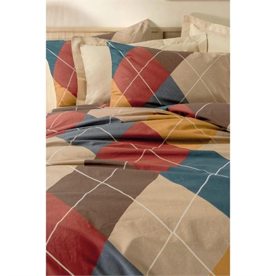 Cotton Box Çift Kişilik Nevresim Takımı Aspen Bej