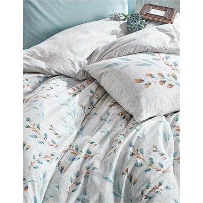 Cotton Box Çift Kişilik Nevresim Takımı Lendell Mint