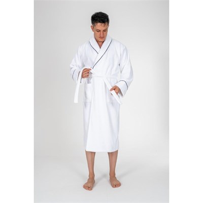 Cotton Box Classic Bornoz Seti Josina Beyaz Erkek L/xl